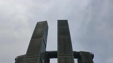 高楼拍摄重庆视频朝天门视频的预览图